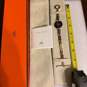 HERMES Fête Vojeux Bracelet Clover